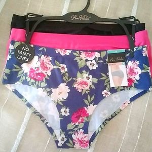 Prima Valentina 3-Pack Women's Panties Small